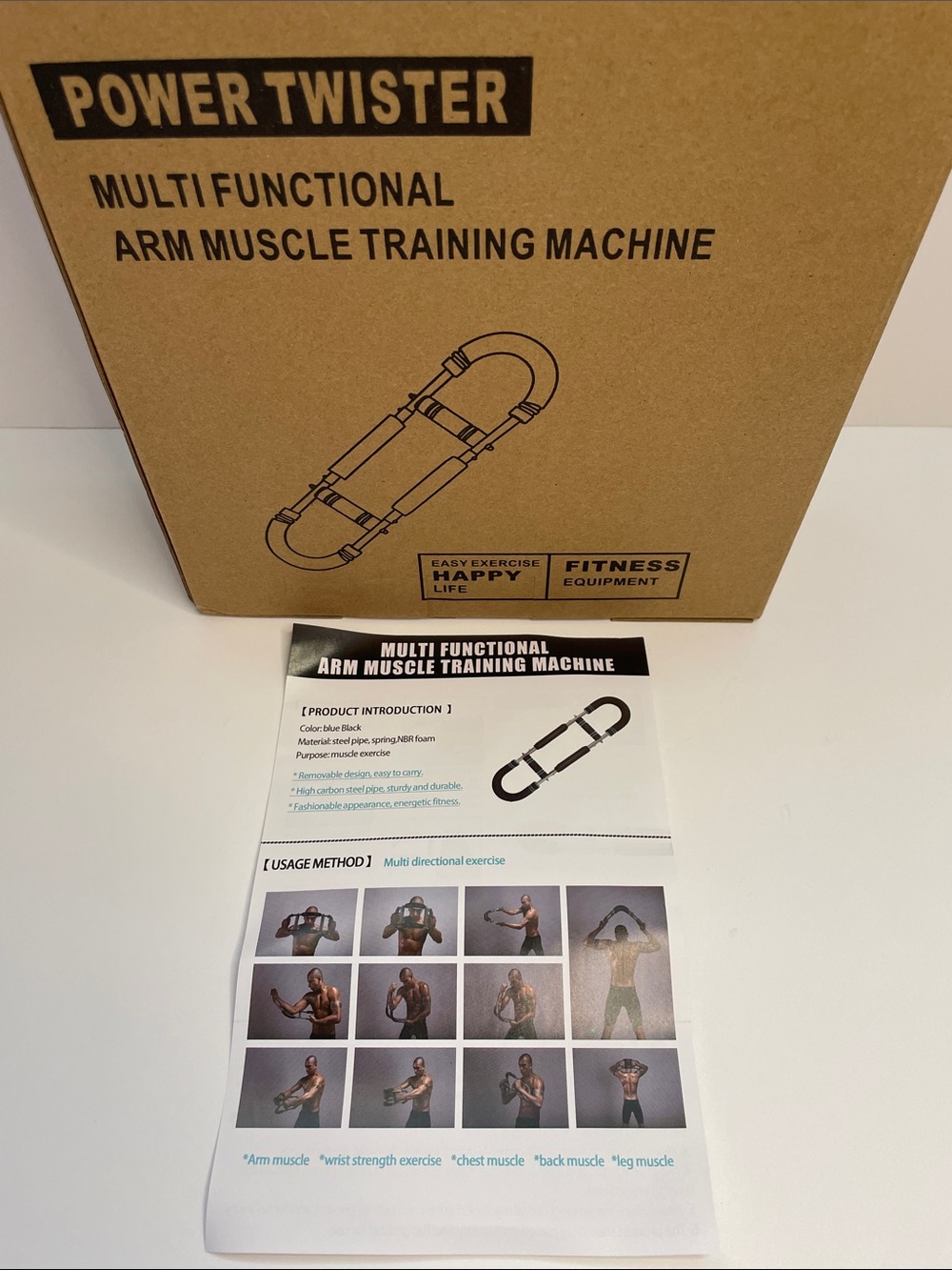 NIB Twister Power Twister with Instruction Sheet.  Arm/Muscle training.